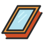 Skylight Installation Icon